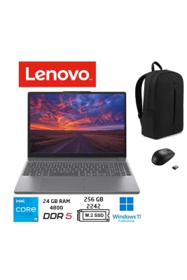 Ideapad Slim 3 IntelCore i5 13420H 24GB 256GB SSD 15.3"WUXGA IPS W11 83K1003MTR D ÇANTA+MOUSE