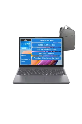 IP Slim 3 14IRH10 Intel Core i5 13420H 16GB 512GB SSD 15.3" W11 Laptop - Lenovo Çanta Wz1