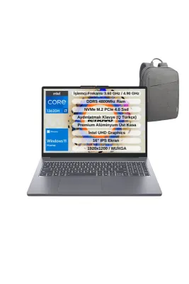 IP Slim 3 Intel Core I7 13620H 24GB 512GB SSD 16" Wuxga IPS Win11 Laptop 83K2001WTR - WZ4