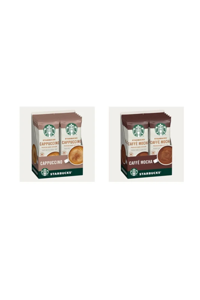Karışık Tatlar Serisi Premium Kahve Karışımı Seti (cappuccino-caffe Mocha)