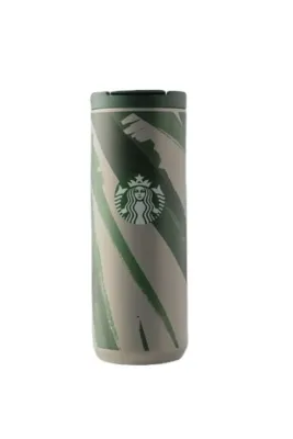 ® Klasik Seri Termos Gri Yeşil Renkli 473 Ml