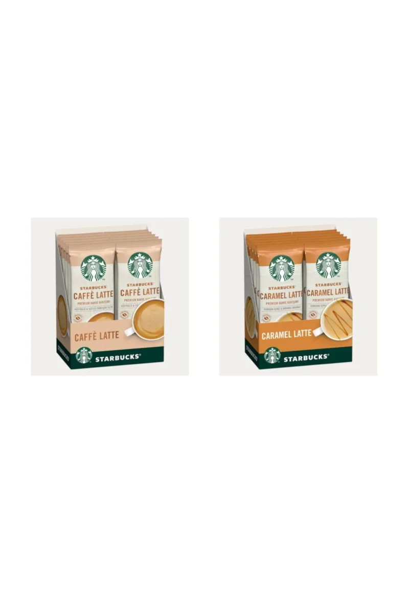 Latte Serisi Premium Kahve Karışımı Seti (caffe Latte-caramel Latte)