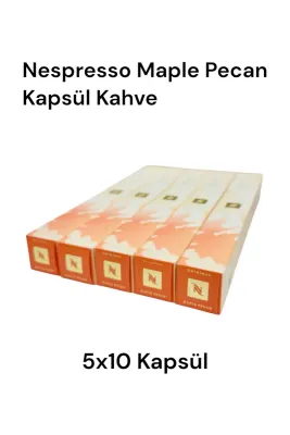 Maple Pecan Kapsül Kahve 5x10 Adet (50 Kapsül)