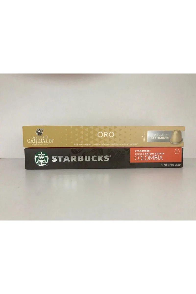 Nespresso Uyumlu Colombia & Gran Oro Kapsül Kahve 20 Kapsül