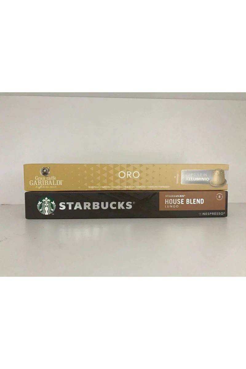 Nespresso Uyumlu House Blend & Gran Oro Kapsül Kahve 20 Kapsül