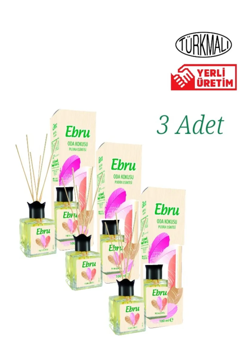 ODA KOKUSU BAMBU ÇUBUKLU EBRU PUDRA 100 MLX3