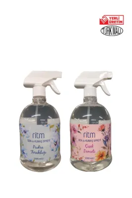 Oda&Kumaş Spreyi Çicek Demeti 1000ml ve Pudra Ferahlığı 1000ml