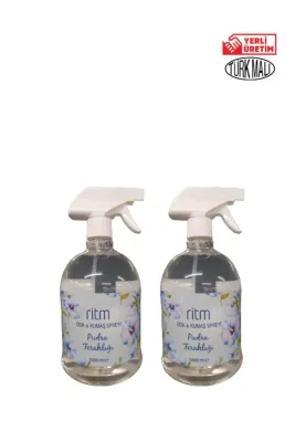 Oda&Kumaş Spreyi Pudra Ferahlığı 1000ml x 2 Adet