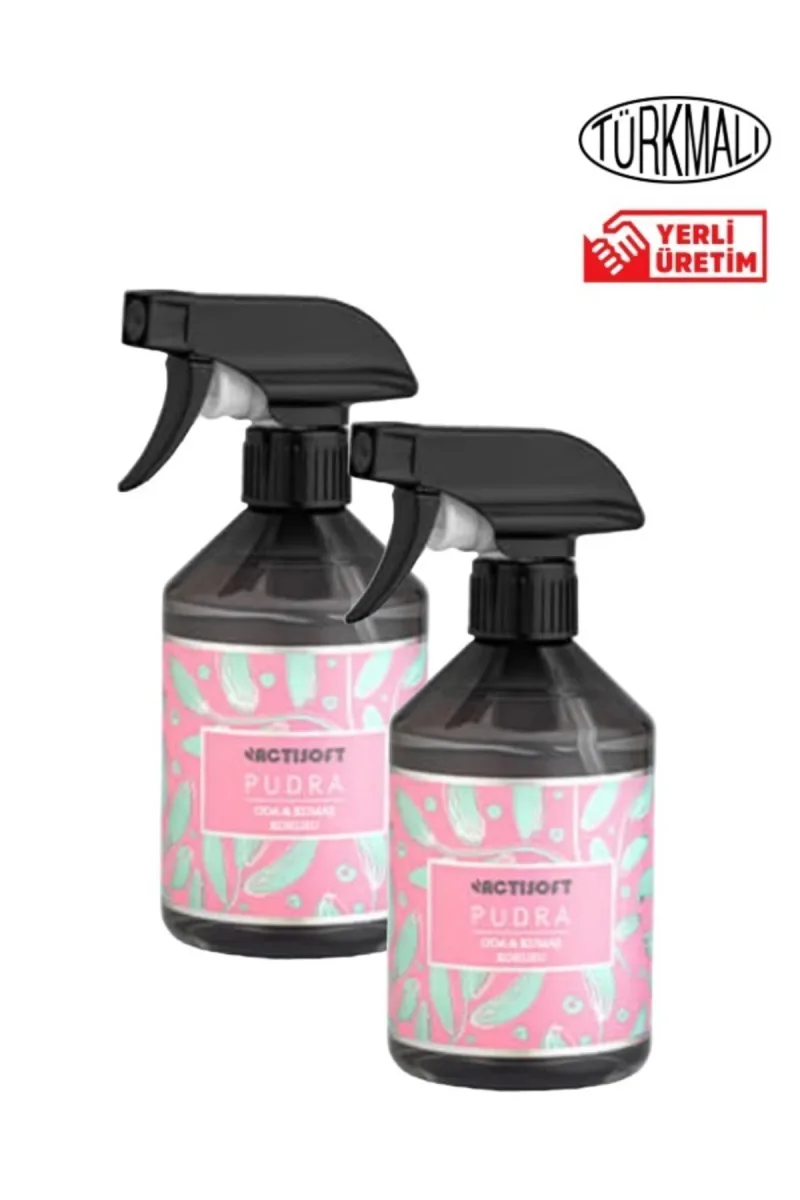 Oda Ve Kumaş Kokusu 500 Ml Pudra 2 Li Paket