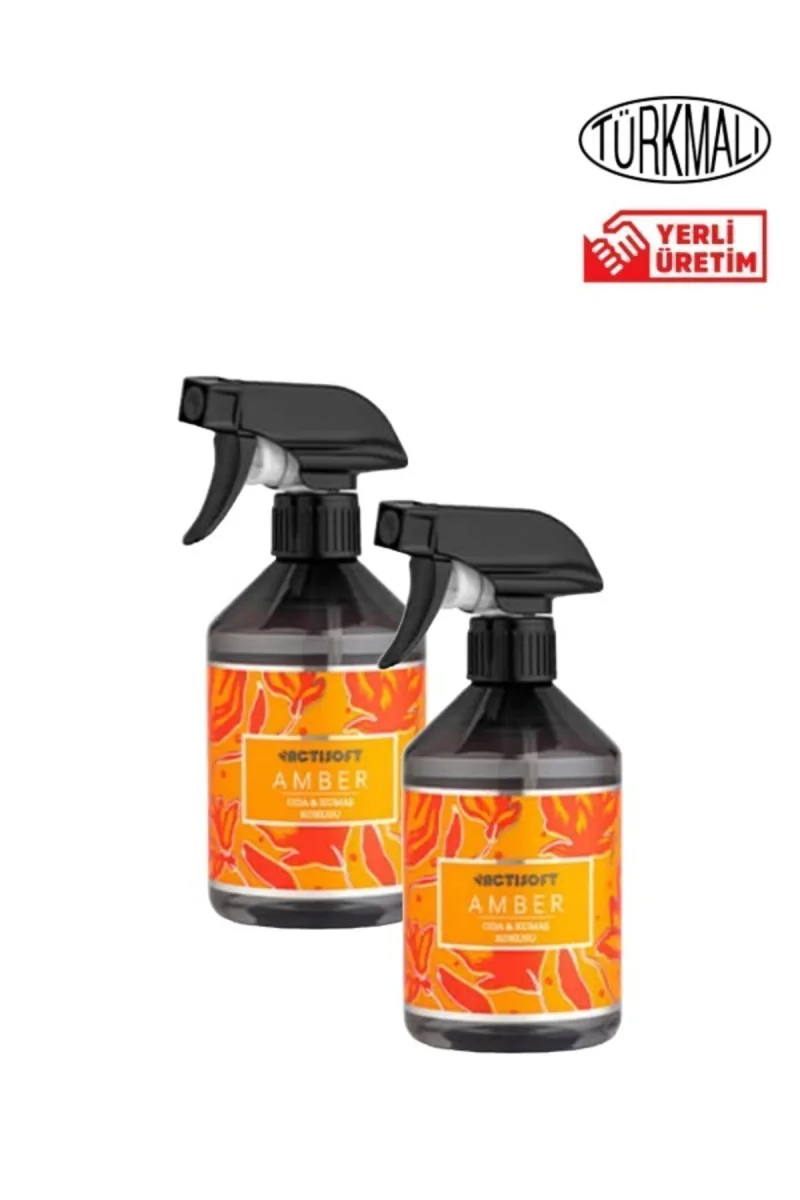 Oda Ve Kumaş Kokusu Amber Paket 500 ml X 2 Adet