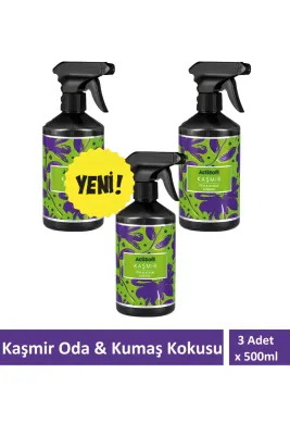 Oda ve Kumaş Kokusu Kaşmir 3 adet x 500 ml