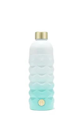 Paslanmaz Çelik Şişe - Açık Mavi- 473 ml -