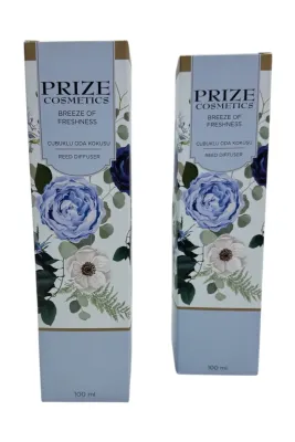 Prize Bambu Çubuklu Oda Kokusu Breeze Of Freshness Okyanus Ferahlığı Pereja 2X100ml