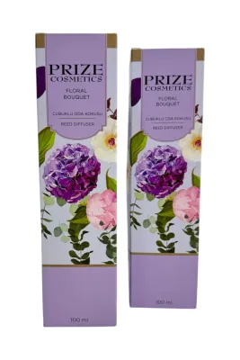 Prize Bambu Çubuklu Oda Kokusu Floral Bouqet Çiçek Bahçesi Pereja 2X100m