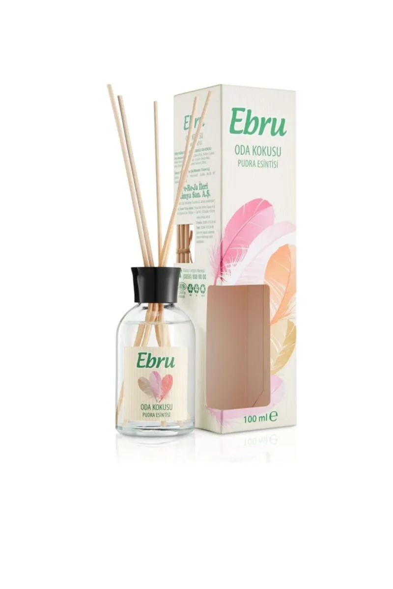 PUDRA ESİNTİSİ BAMBU ÇUBUKLU ODA KOKUSU 100ML