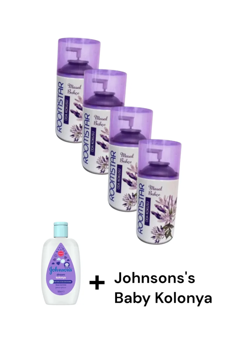 ROOMSTAR Oda Kokusu Masal Bahçesi 300 Ml X 4 Adet