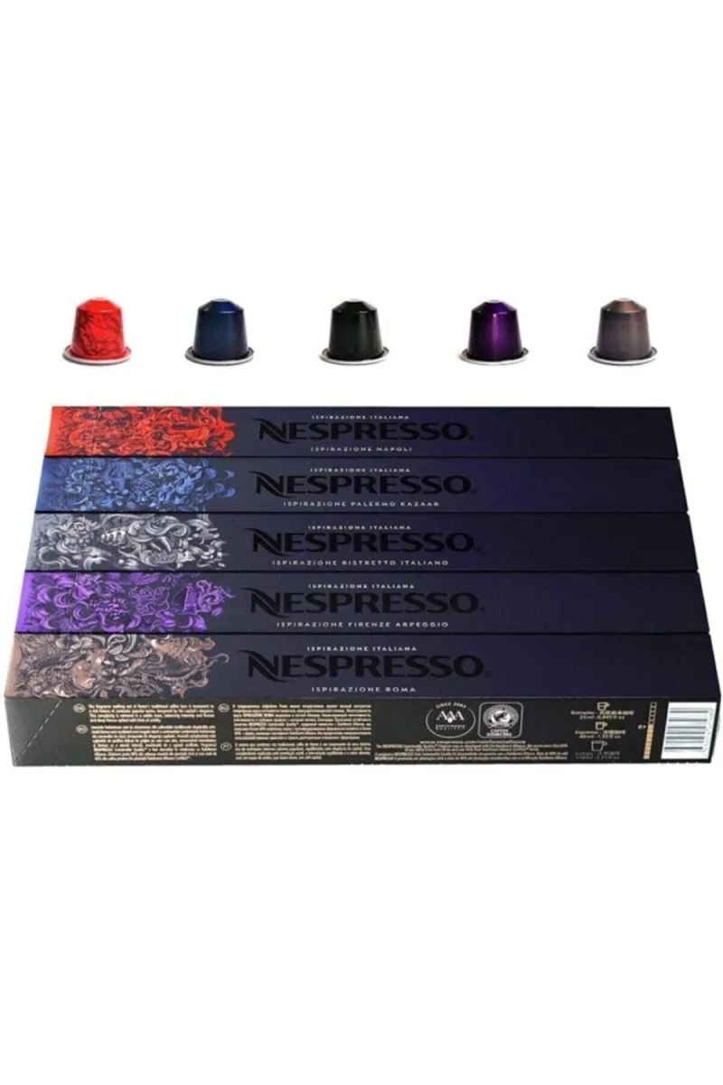 Sert Içimli Italian Tatlar Serisi 5'li Set Napoli, Palermo, Ristretto, Arpeggio, Roma