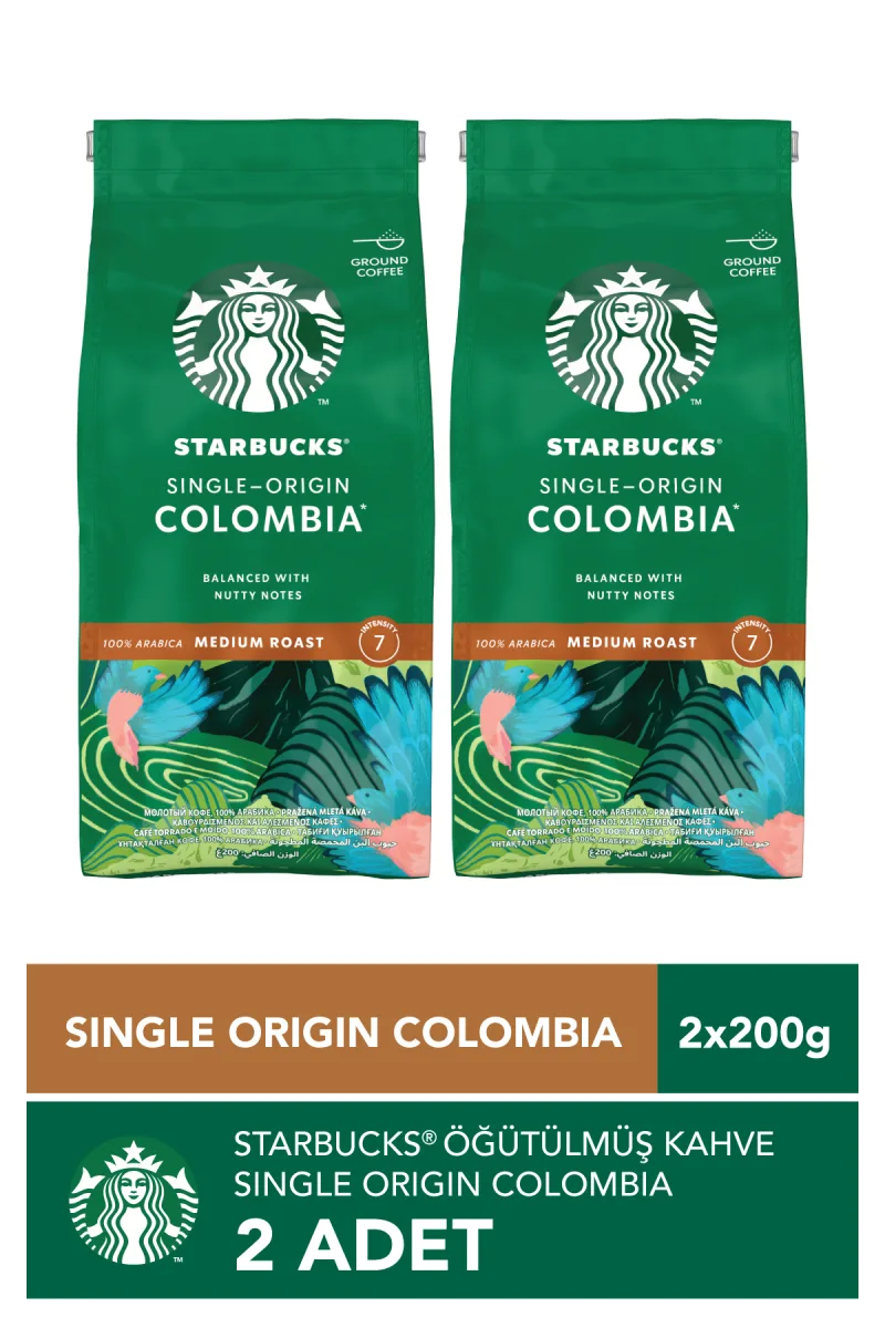 Single Origin Colombia Öğütülmüş Kahve 2x200g