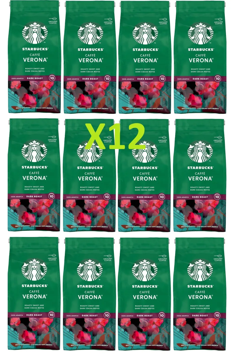 STARBUCK CAFFE VERONA 12X200GR.