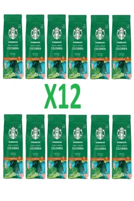 STARBUCK COFFEE SINGLE - ORIGIN COLOMBİA 12X200 GR.