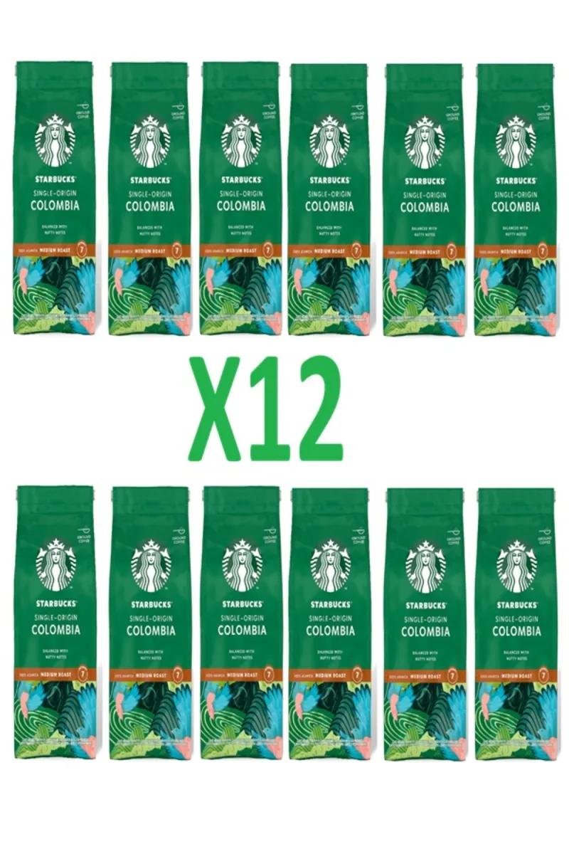 STARBUCK COFFEE SINGLE - ORIGIN COLOMBİA 12X200 GR.