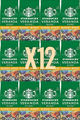 STARBUCK COFFEE VERANDA 12X200 GR.
