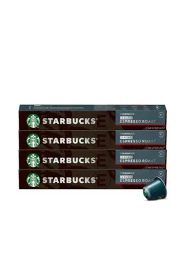 Starbucks Nespresso Uyumlu Decaf Espresso Roast Kapsül Kahve Paketi 4x10 Adet
