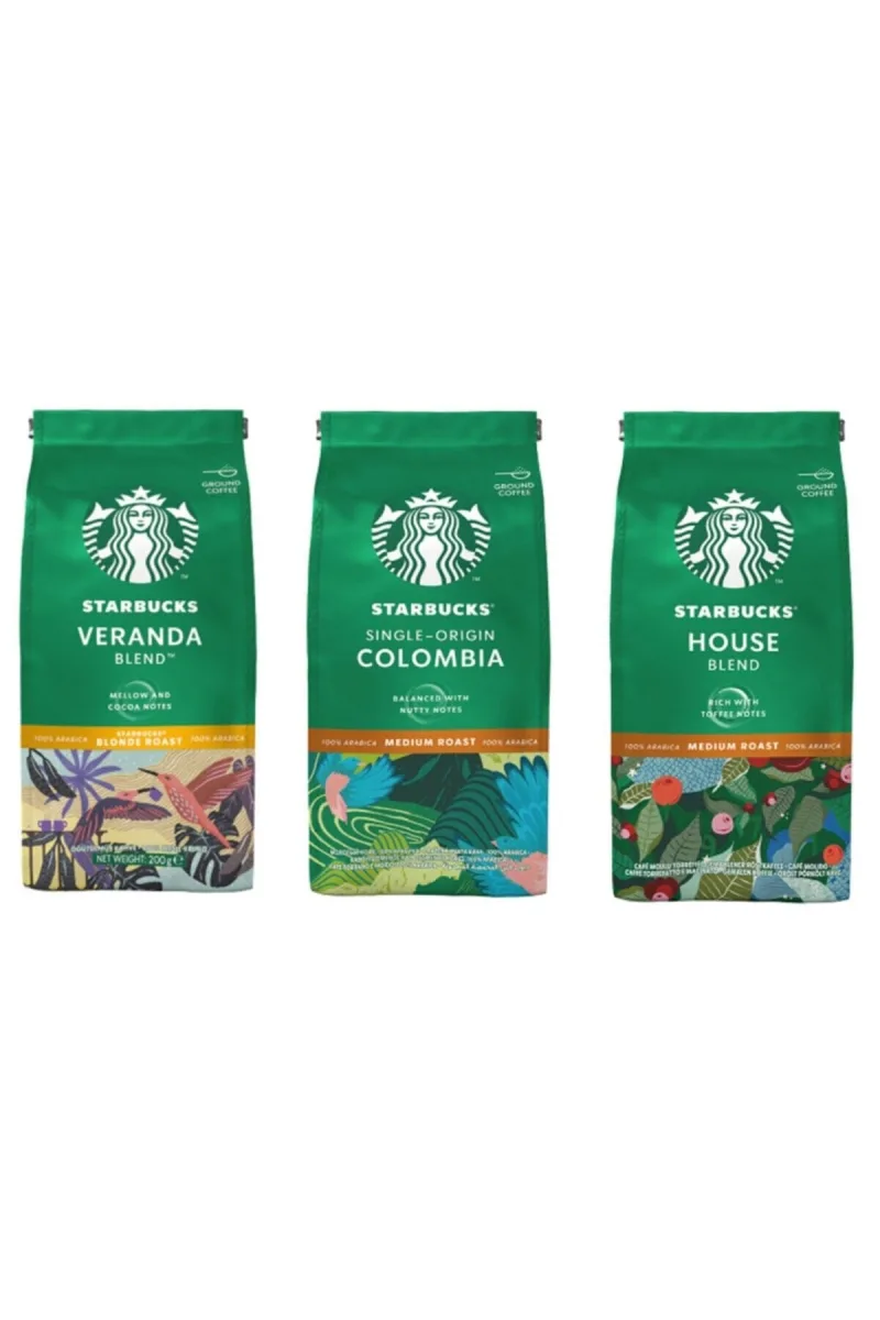 Starbucks Origin/veranda/house Blend Muhteşem Üçlü