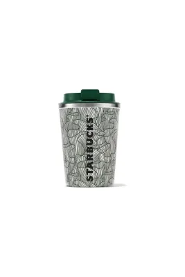 Starbucks® Paslanmaz Çelik Dalga Desenli Termos 355 ml - 11139776