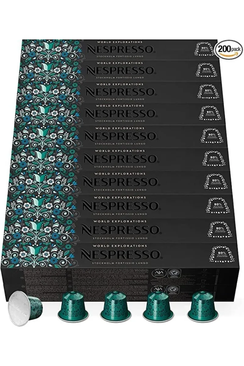 Stockholm Lungo X20 200 Kapsül "nekspres"