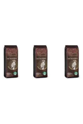 Sumatra 250 Gr Çekirdek Kahve X 3 Adet
