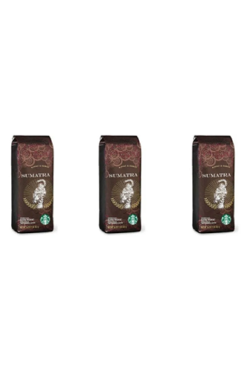 Sumatra 250 Gr Çekirdek Kahve X 3 Adet
