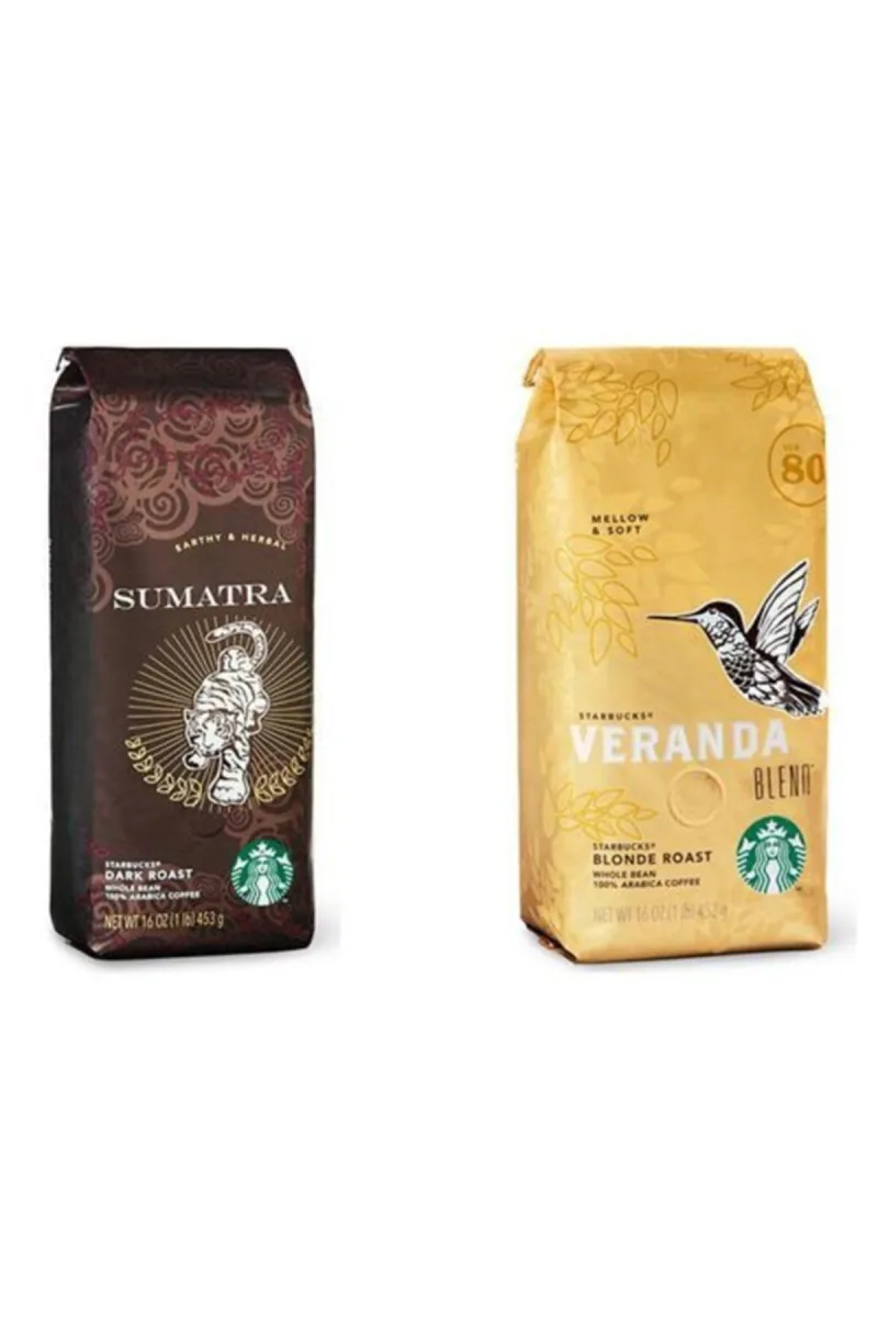 Sumatra Ve Veranda Çekirdek Kahve 2 Adet 250 gr