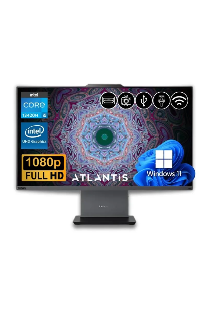 ThinkCentre Neo 50a 24 Gen 5  i5-13420H 16GB 1TB M.2 SSD 12SC000YTR ATL22 23.8" W11Pro All In