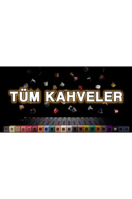 Tüm Kahveler 100 Kapsül Mix Deneme Seti Hepsinden Üçer Adet