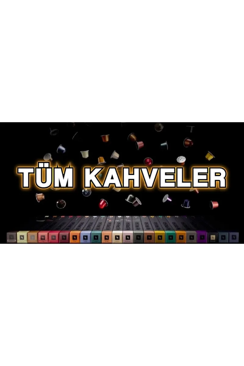 Tüm Kahveler 40 Kapsül Karışık Deneme Seti Hepsinden 1 Adet