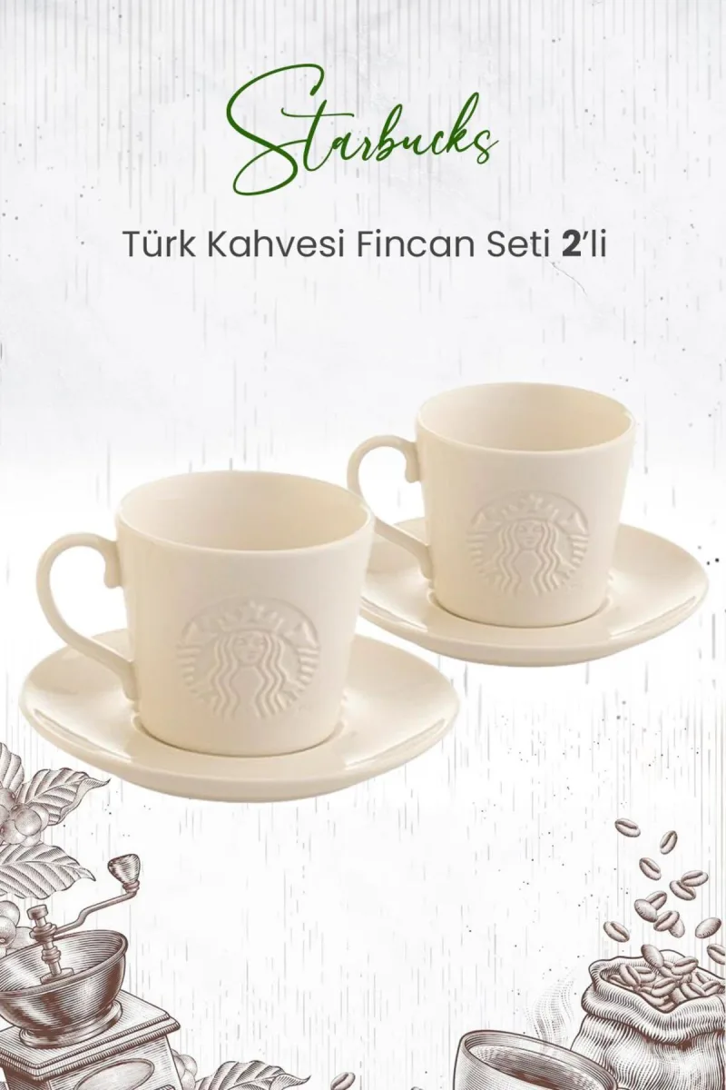 ® Türk Kahvesi Fincan Seti 2'li