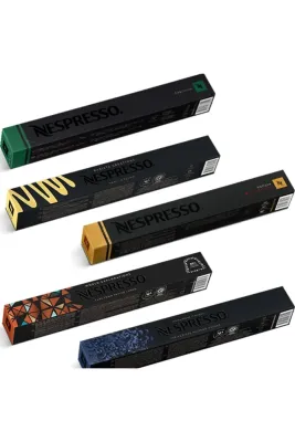 Vanilla Eclair- Capriccio- Palermo Kazaar- Cape Town ve Volluto Decaf Kapsül Kahve 5x10 Lu
