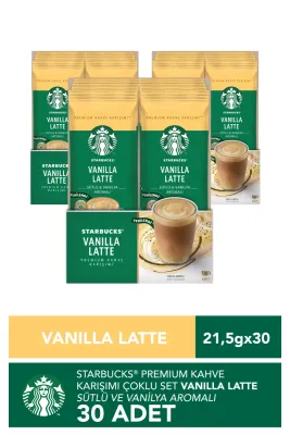 Vanilla Latte Premium Kahve Karışımı 3 X 10'lu Paket (10X21,5G)