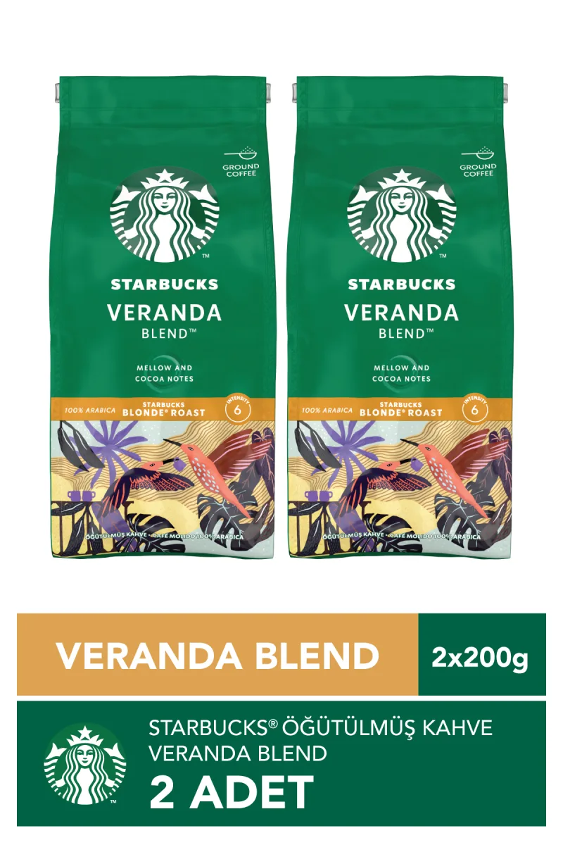 Veranda Blend Öğütülmüş Kahve 2x200g