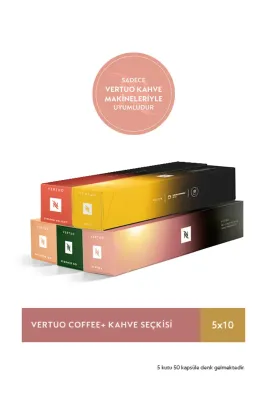 Vertuo Coffee+ Kahve Seçkisi - 50 Kapsül