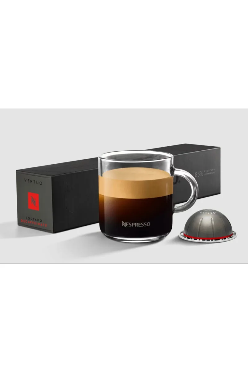 Vertuo FORTADO DECAFFEINATO Kapsül Kahve 10’lu