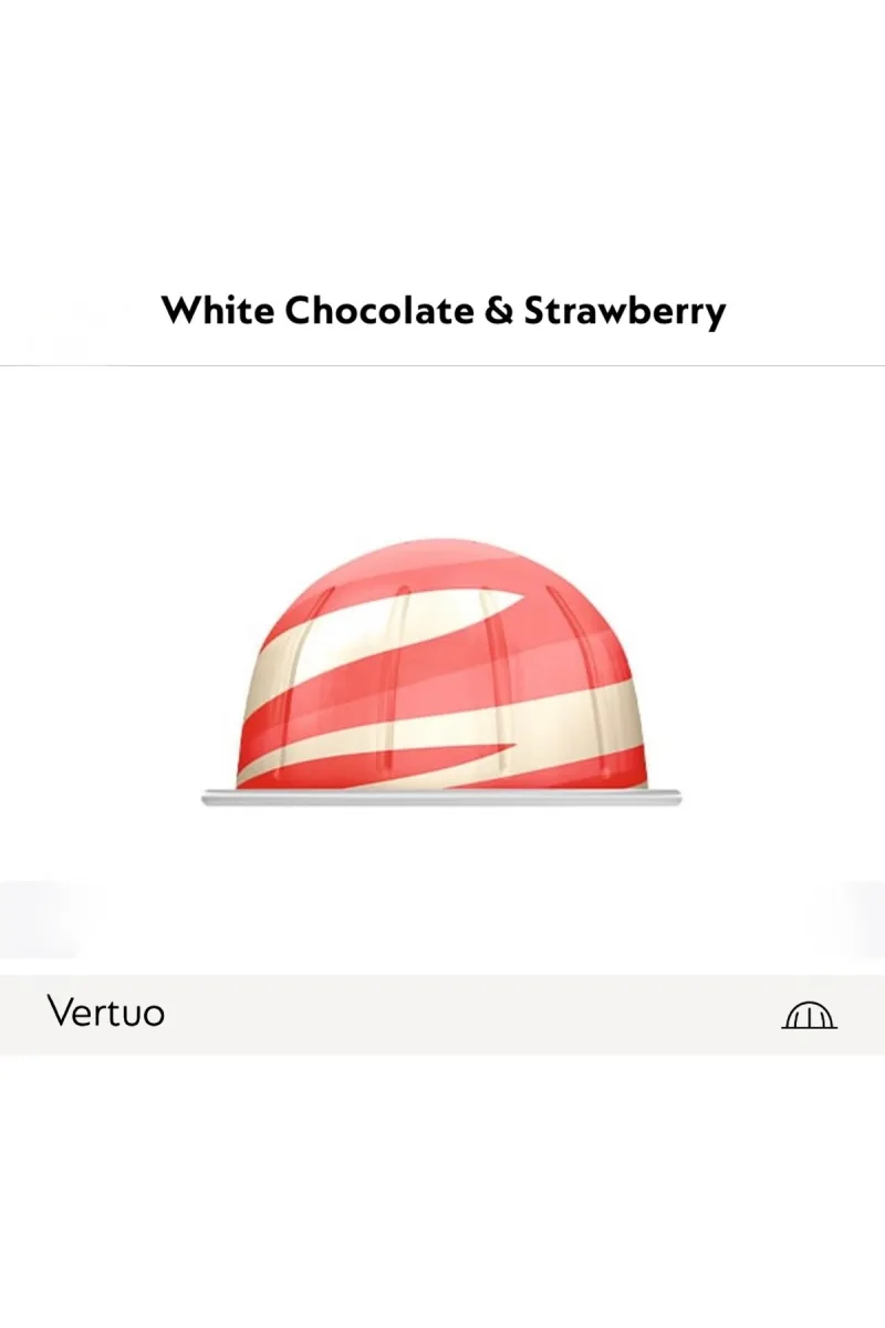 Vertuo Kapsül Kahve White Chocolate ve Strawberry 10lu