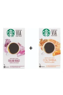 Via Ready Brew Italian Roast - Colombia 2’li Paket