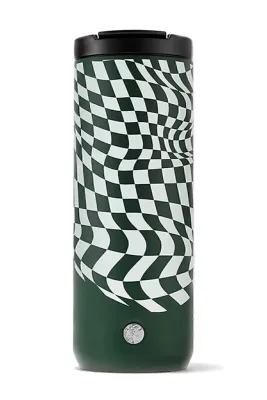 Yeşil Dama Temalı Çelik Termos 473ml