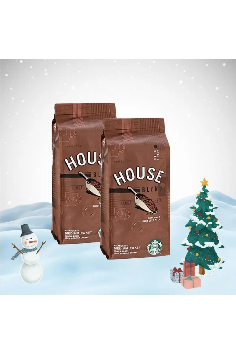 Yılbaşı Paketi House Blend Çekirdek Kahve 250 G X 2