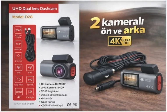 4K Araç Kamerası