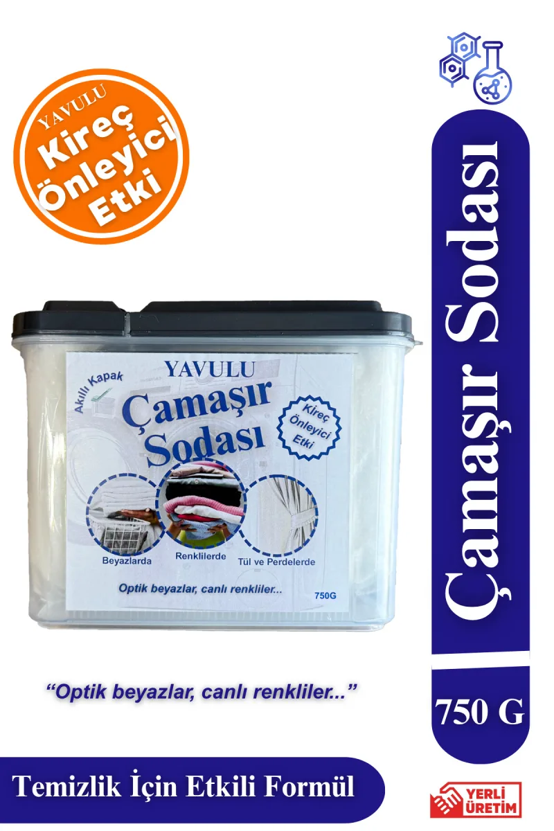 Çamaşır Sodası Optik Etkili Beyazlatıcı 750g-0.75kg