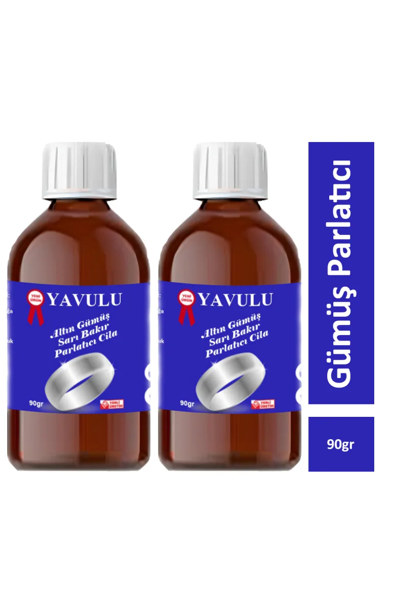Gümüş Cilası / Gümüş Parlatıcısı / Altın Parlatıcısı / Takı Parlatıcısı / Silver Shine 90gr (2Adet)