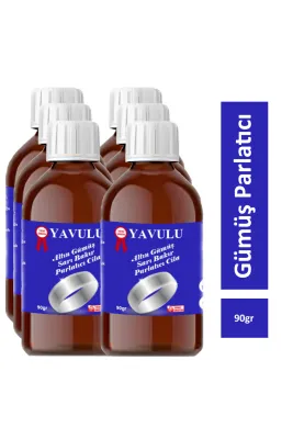 Gümüş Cilası / Gümüş Parlatıcısı / Altın Parlatıcısı / Takı Parlatıcısı / Silver Shine 90gr (6Adet)